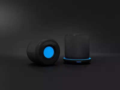 Speakers Sophia Low-poly 3D model