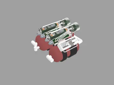 Future jet 3D model