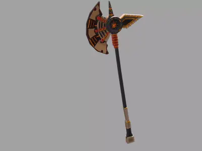 Hammer Low-poly 3D model 50