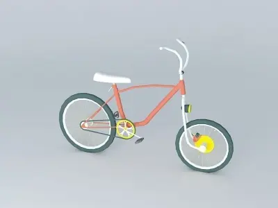LowriderKing bicycle Free 3D model