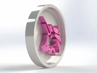 UNI 3D Part STL and IGES 3D print model 3D print model