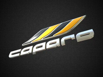 caparo logo 3D model