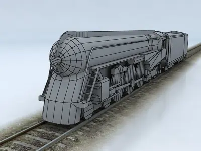 NYC Hudson Low-poly 3D model