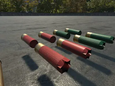 Ammunition HQ - PBR Low-poly 3D model