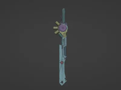 Blade Steampunk 3D model
