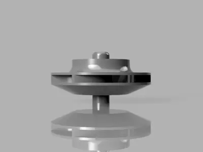 Impeller for dishwasher 3D print model