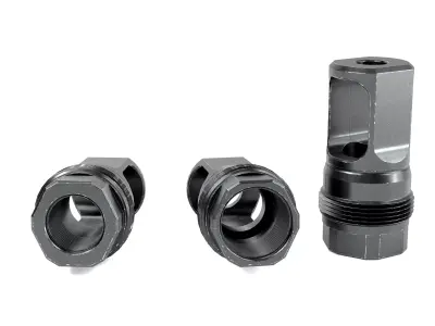 FPM M80 Muzzle Brake for 223 and 308 Low-poly 3D model