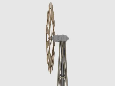 Wind Turbine Fan 3D model