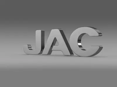jac logo 3D model from CGTrader