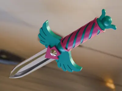 Hide and Seek Knife Squid Game  3D model