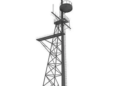 Industrial Tower 3 3D model