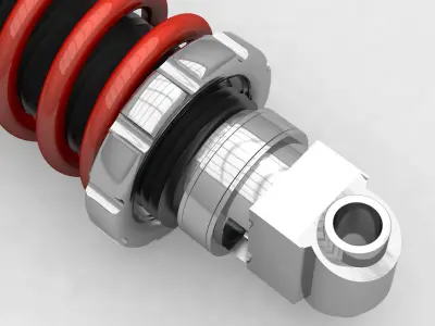 Realistic  Professional  Suspension Design 3D model