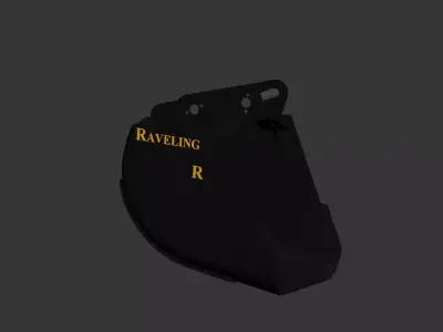 Ravelling R Excavator Bucket 3D model
