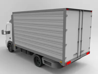 Box Truck 3D model buy