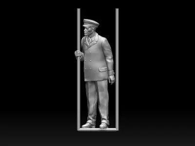 staff railway 3D print model purchase