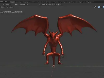 Gargo Dorgan For Your Game And Animation Low-poly 3D model Low-poly 3D model V1