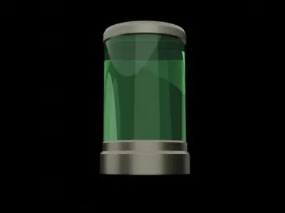 Scifi Container 3D model buy