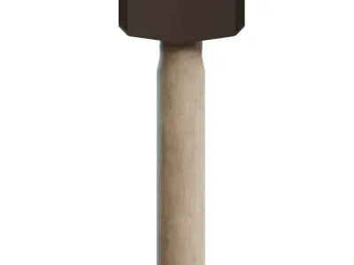 Lump Hammer Low-poly 3D model