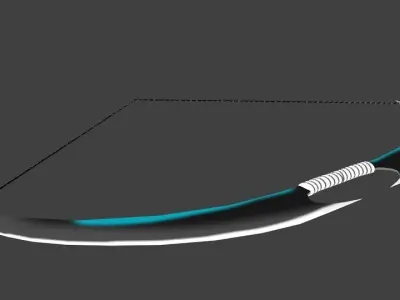 AdvanceBattleBow-1 Low-poly 3D model