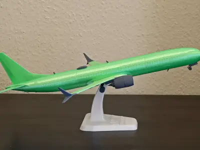 131214-10 Model kit Boeing 737-10 MAX Down 3D print model