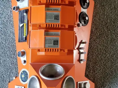 2001 A Space Odyssey - DISCOVERY Suit Kit UPDATED 3D print model