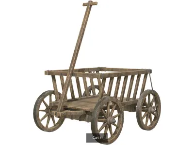 Cart Collection 1 3D Model Pack