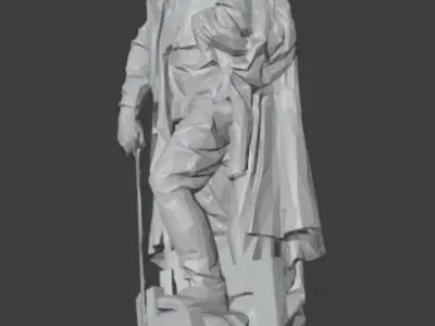 Soviet War Memorial Treptower Park 3D print model