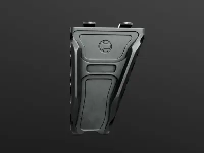 Railscales Anchor MLOK Vertical Grip Low-poly 3D model