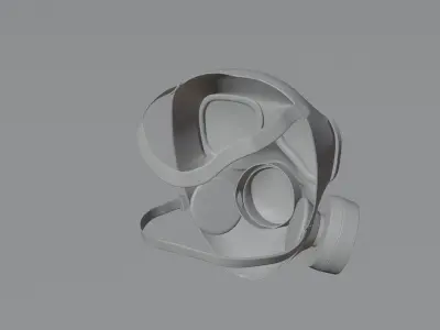 gas mask 3D model