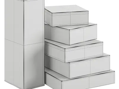 Board Games Pack 3 3D model