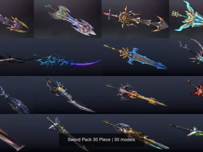 Sword Pack 30 Piece