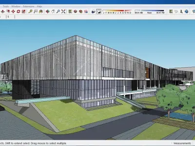 Sketchup Museum 118 3D model
