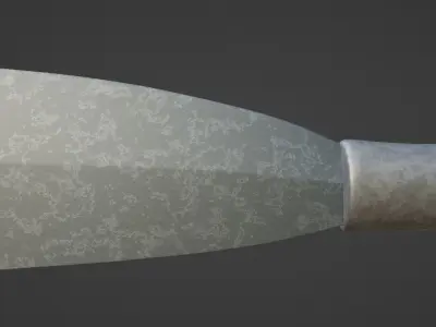 Sword - Barong Sword Low-poly 3D model