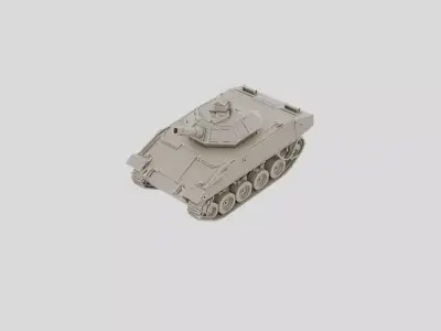 Tracked Infantry Fighting Vehicle for 3D print 3D model