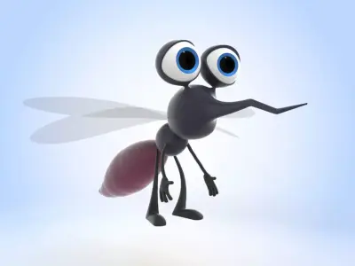 Mosquito 3D model