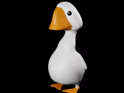 Goose Free 3D model purchase