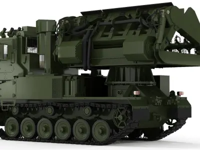 Bionix Conter mine protection 3D model