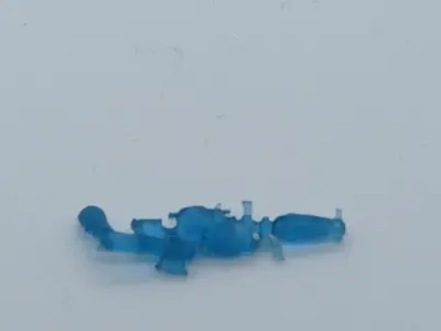 Blaster with Arm STL 3D print model