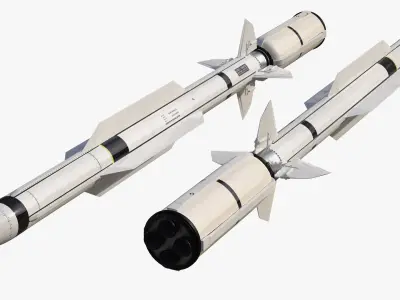 Standard Missile 6 3D model