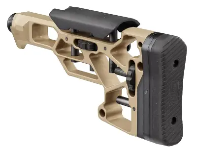 MDT SRS- Skeleton Rifle Buttstock Low-poly 3D model