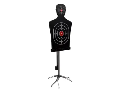 Rocking shooting target Low-poly 3D model