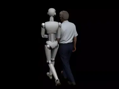 Intelligent machine servant 3D model