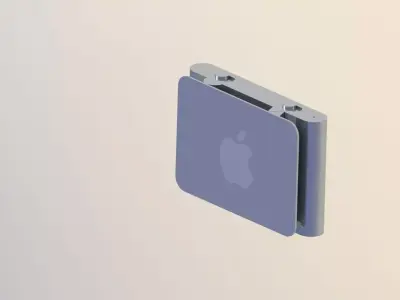 Ipod apple logo Free 3D model