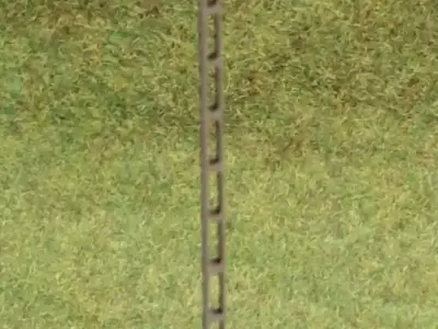 Concrete Electric Pole 1-87 laser cut and resin 3D print model