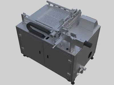 Automatic printing equipment 3D model