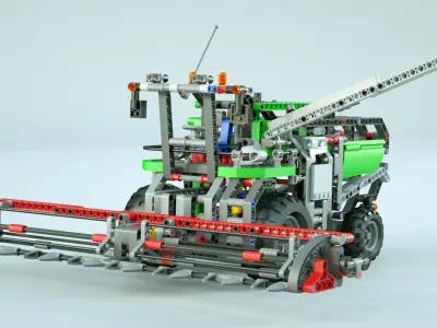 LEGO Combine Harvester 3D model
