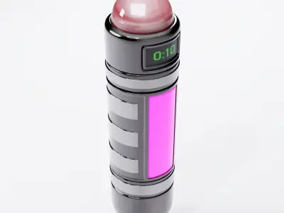 3D MODEL CapSule Bomb 1 3D model