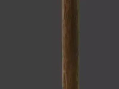 Viking Spear 3D Model V04 Low-poly 3D model