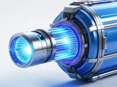 Futuristic SciFi Energy Core Engine 3D model