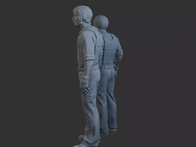 Cobra Policemen Cops 007 008 3D print model